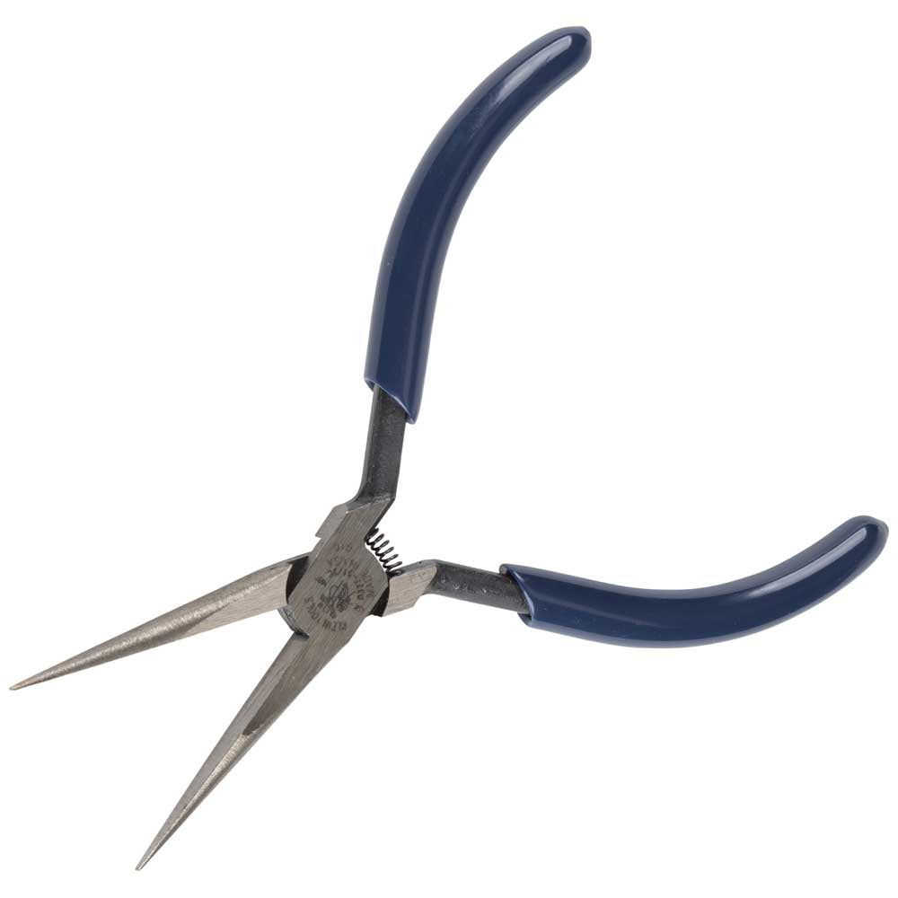 Klein Pliers, Needle Nose Pliers, Slim, 1/16-Inch Point Diameter, 5-Inch