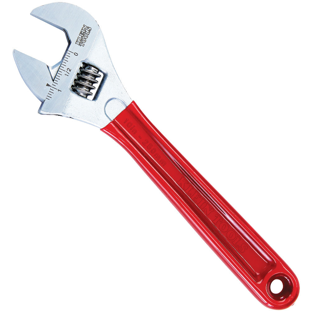 Klein Adjustable Wrench Extra Capacity, 10-Inch