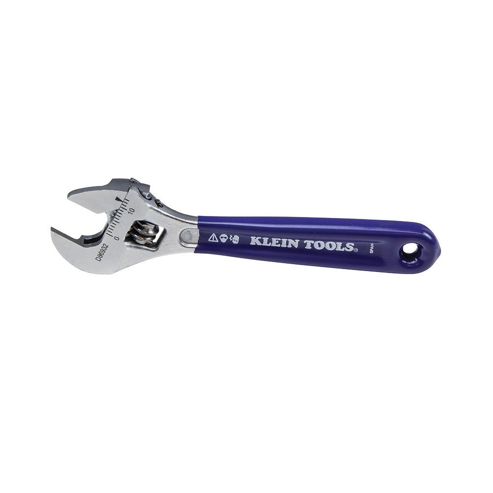 Klein Slim-Jaw Adjustable Wrench, 4-Inch