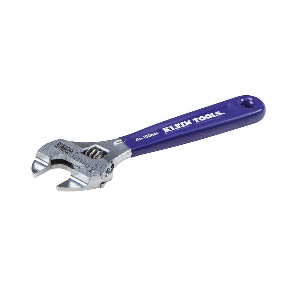 Klein Slim-Jaw Adjustable Wrench, 4-Inch