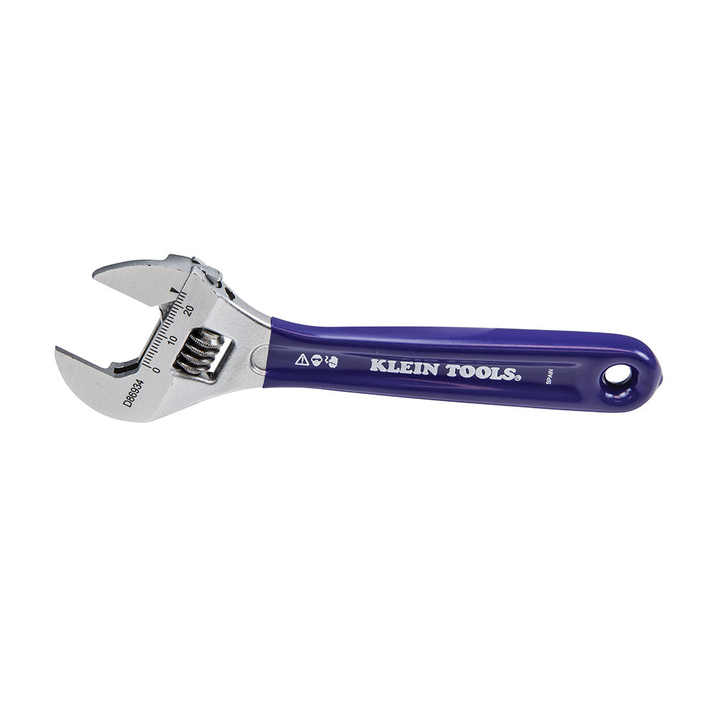 Klein Slim-Jaw Adjustable Wrench, 6-Inch