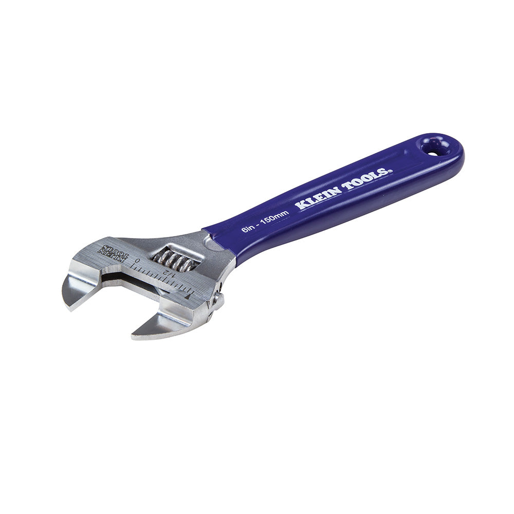 Klein Slim-Jaw Adjustable Wrench, 6-Inch