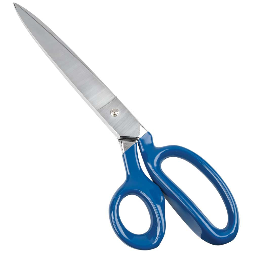 Klein Bent Trimmer w/Large Ring, Coated Handles, 12-Inch