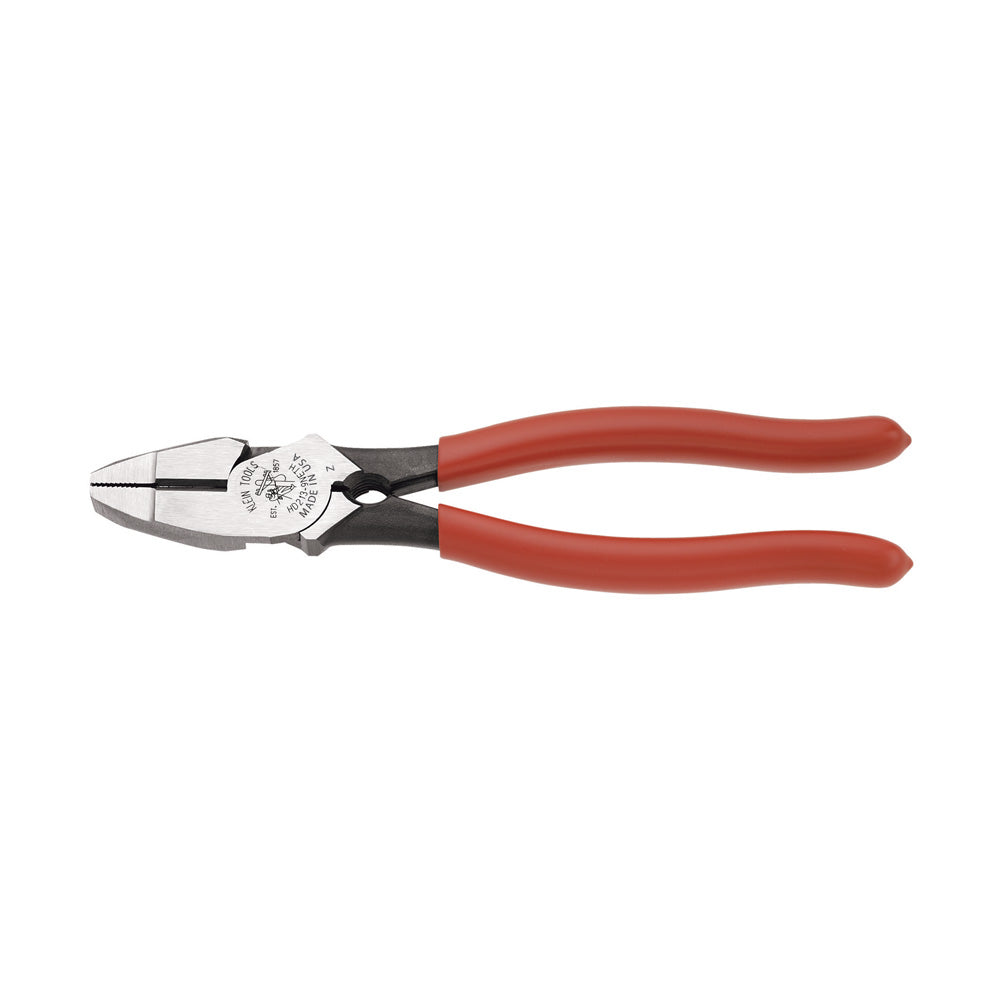 Klein Lineman's Pliers Bolt Thread-Holding, 9-Inch