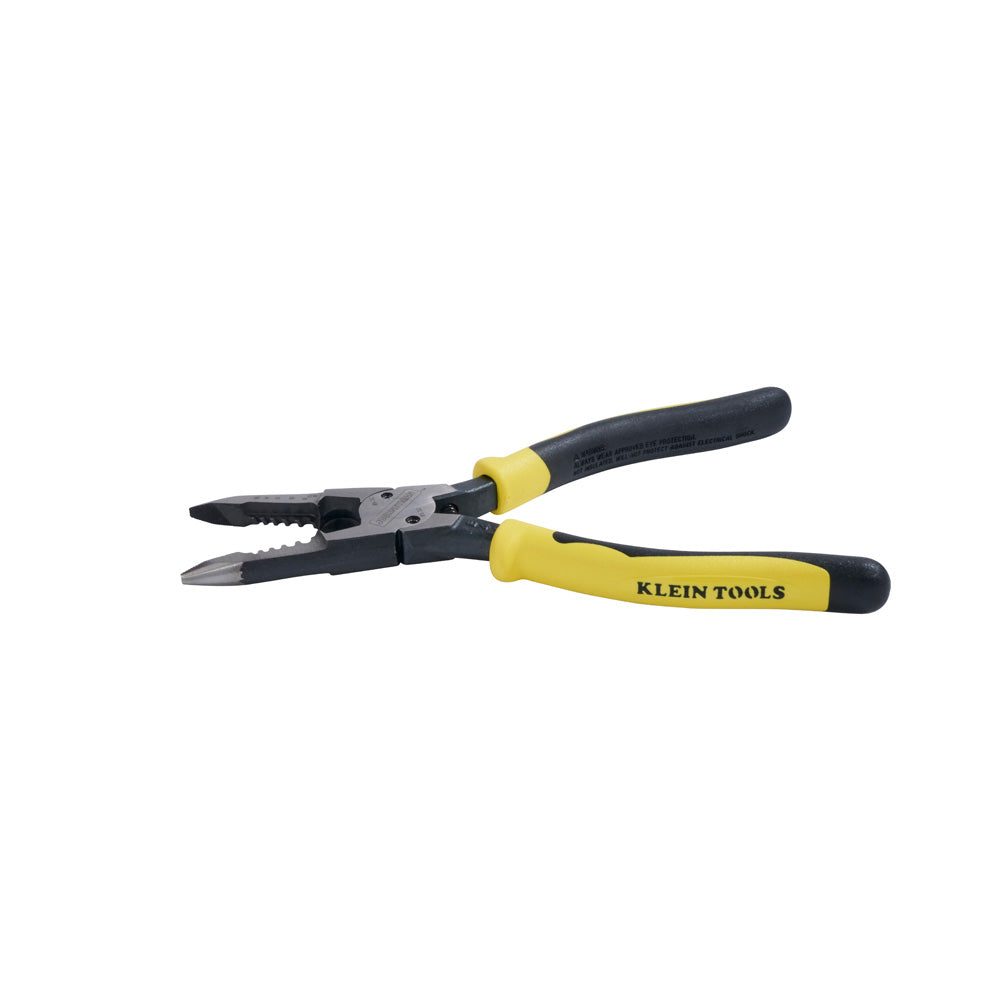 Klein Pliers, All-Purpose Needle Nose, Spring Loaded, Cuts, Strips, 8.5-Inch