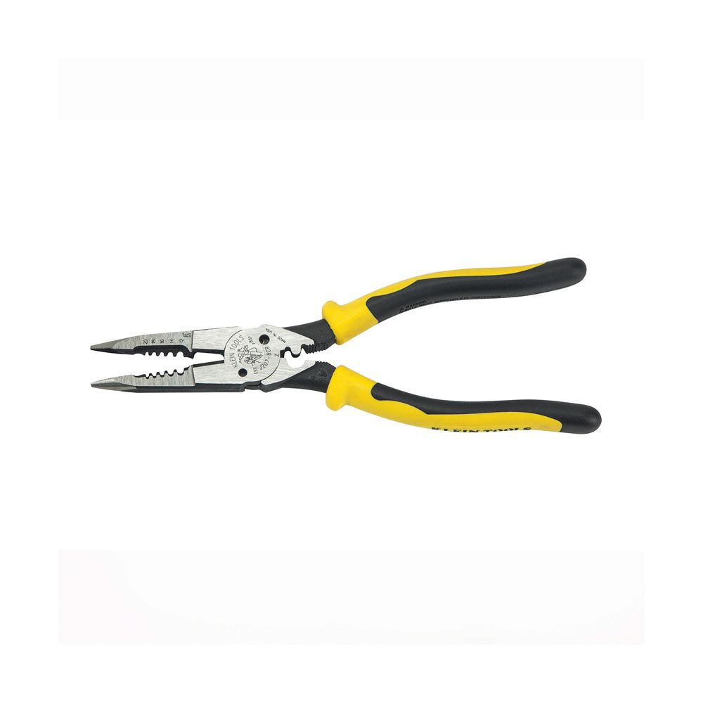 Klein Pliers, All-Purpose Needle Nose Pliers with Crimper, 8.5-Inch