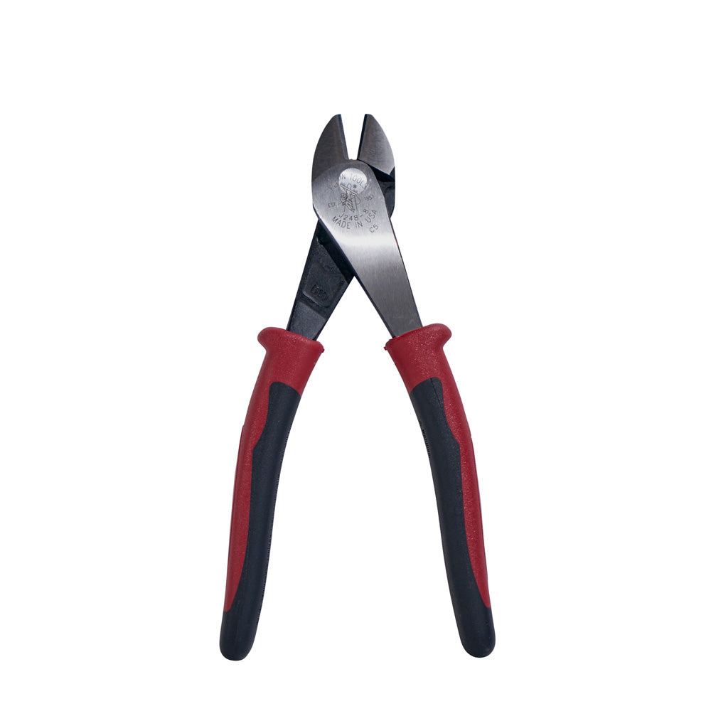 Klein Diagonal Cutting Pliers, Journeyman, Angled Head, 8-Inch