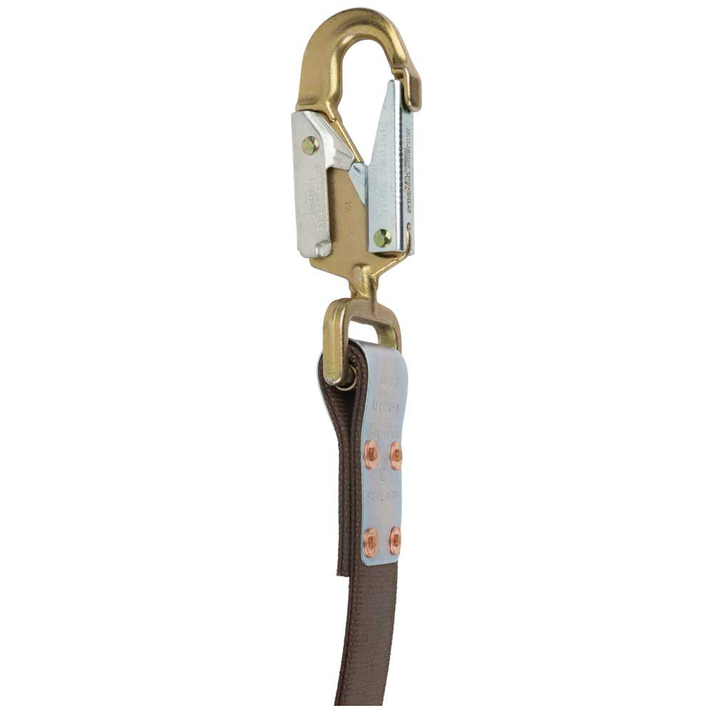 Klein Positioning Strap, 7-Foot with 6-1/2-Inch Snap Hook