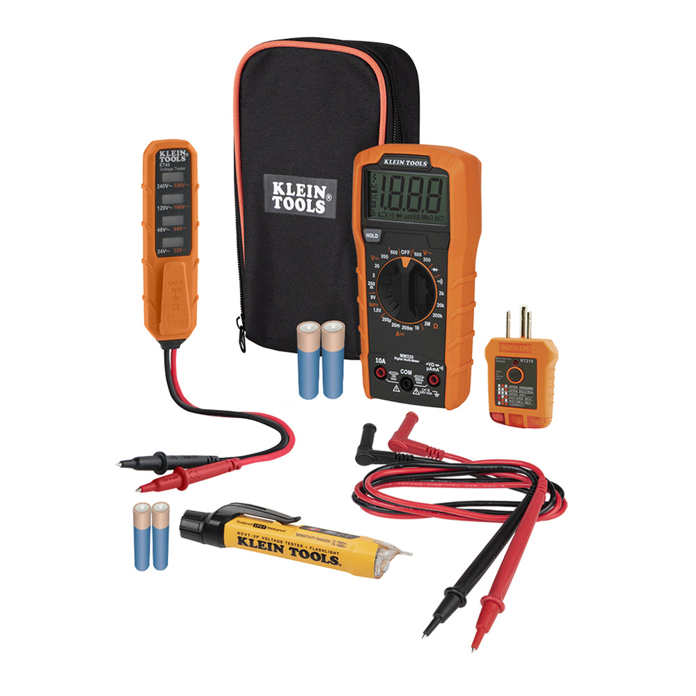 Klein Digital Multimeter Electrical Test Kit