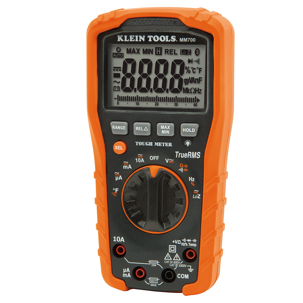 Klein Digital Multimeter TRMS/Low Impedance, 1000V