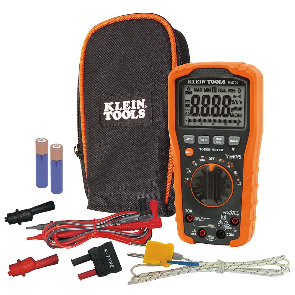 Klein - Digital Multimeter TRMS/Low Impedance, 1000V MM700