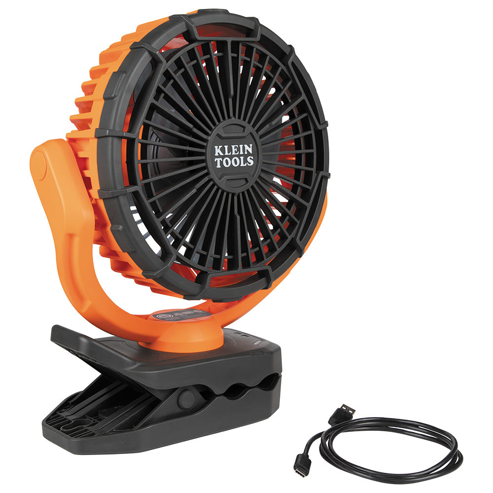 Klein Rechargeable Clamping Fan