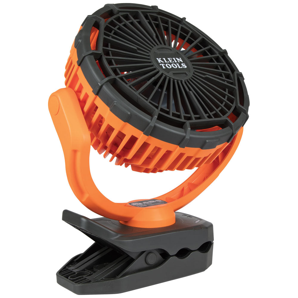 Klein Rechargeable Clamping Fan