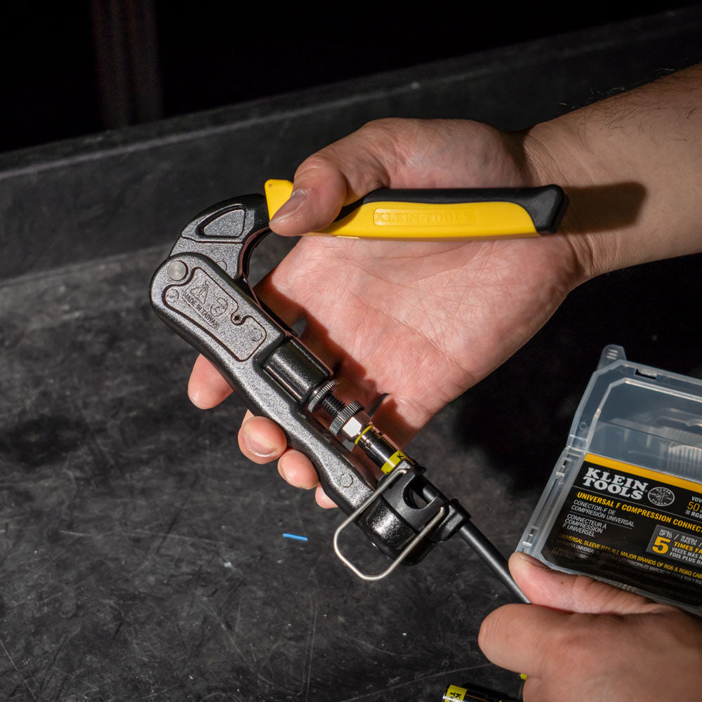 Klein Heavy-Duty Multi-Connector Compression Crimper