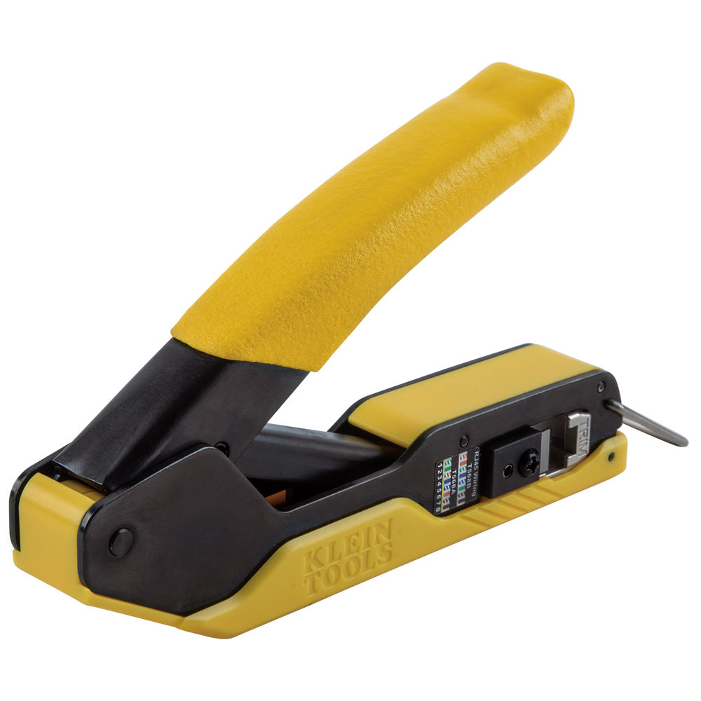 Klein Data Cable Crimping Tool for Pass-Thru™, Compact