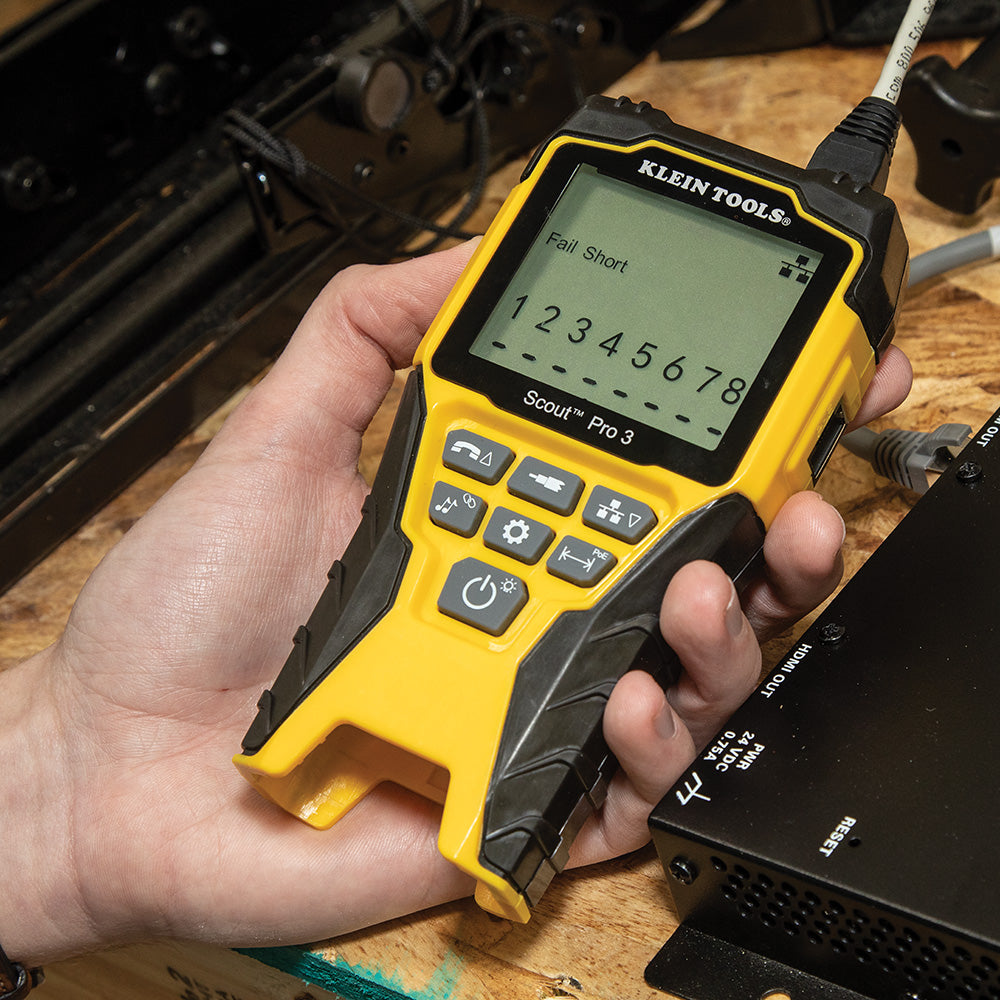 Klein Scout ® Pro 3 Tester with Test , Map™ Remote Kit