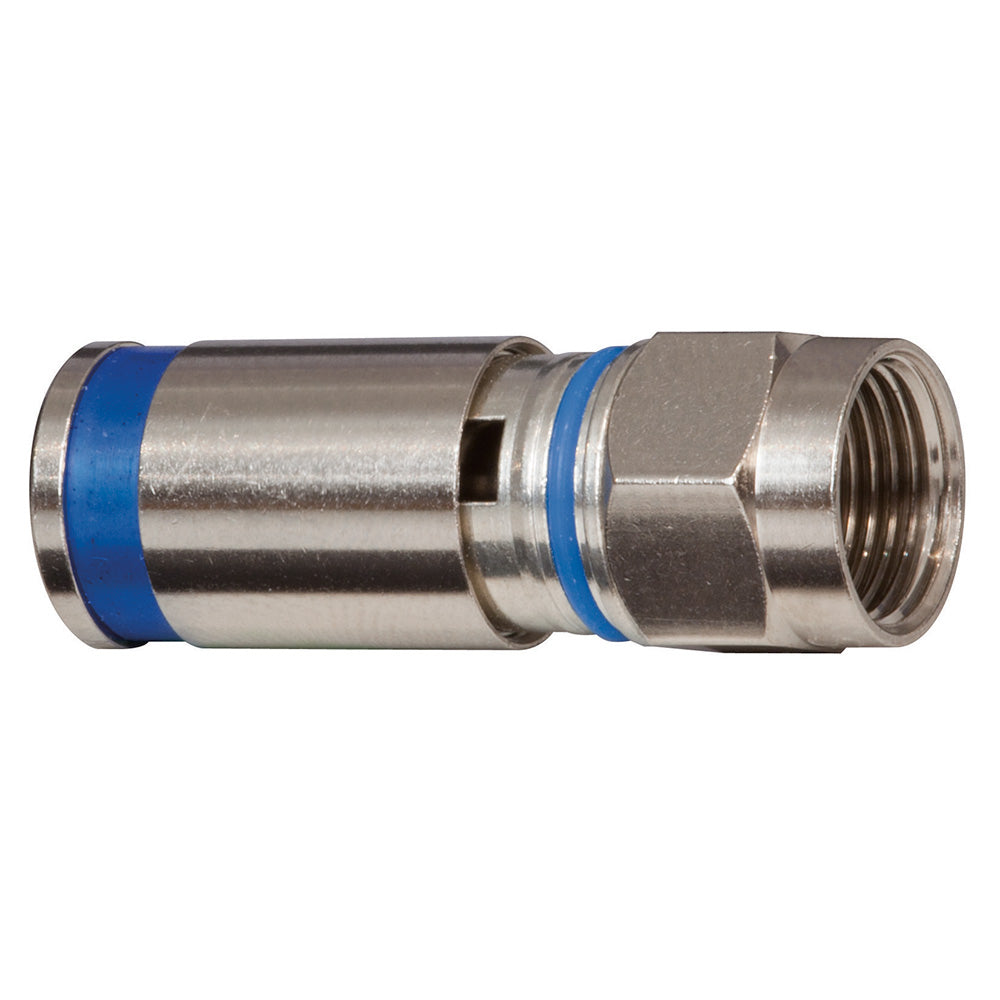 Klein Weatherproof F-Compression Connectors RG6 50-Pack