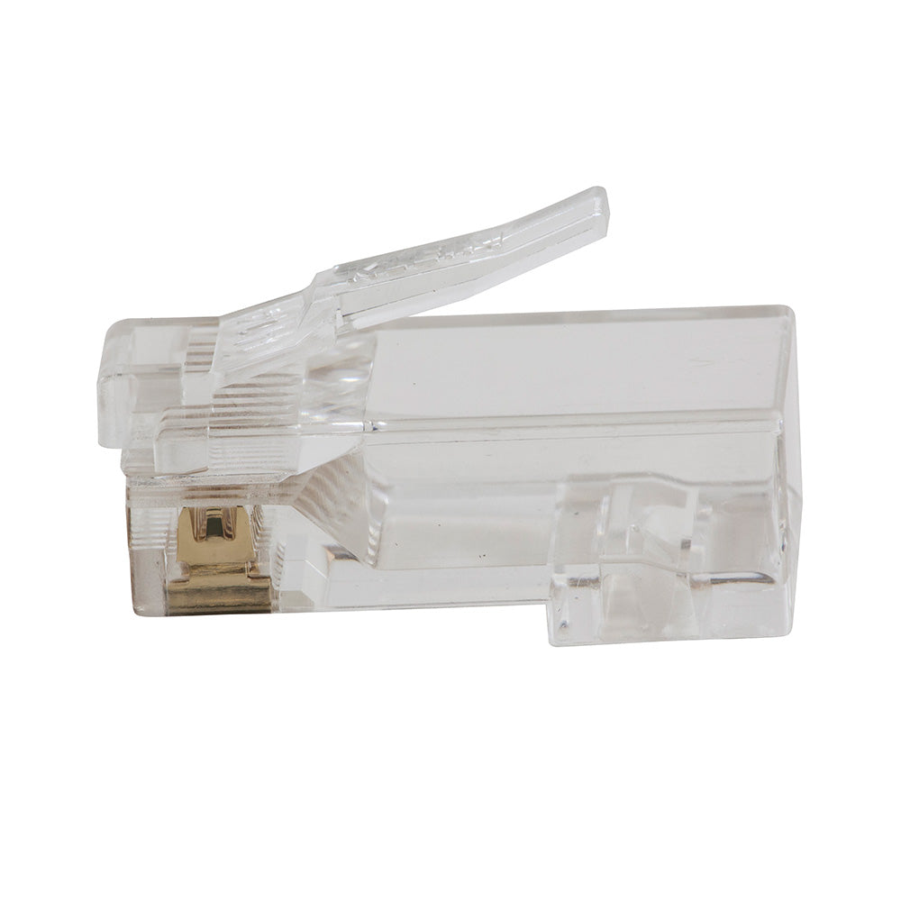 Klein Pass-Thru™ Modular Data Plug, RJ45- CAT5E, 50-Pack