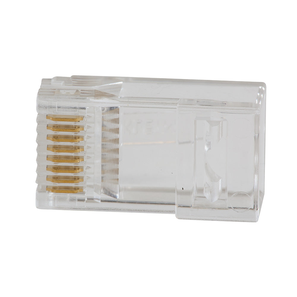 Klein Pass-Thru™ Modular Data Plug, RJ45- CAT5E, 50-Pack