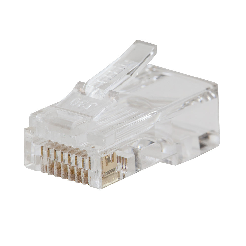 Klein Pass-Thru™ Modular Data Plug, RJ45-CAT6, 50-Pack