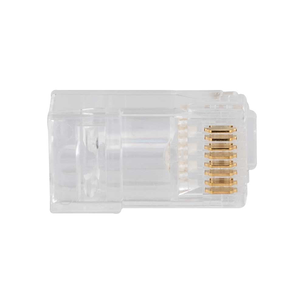 Klein Pass-Thru™ Modular Data Plugs, RJ-45-CAT6A, UTP, 50-Pack